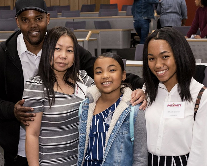 Pathways Program students